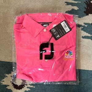 Hot pink Footjoy polo